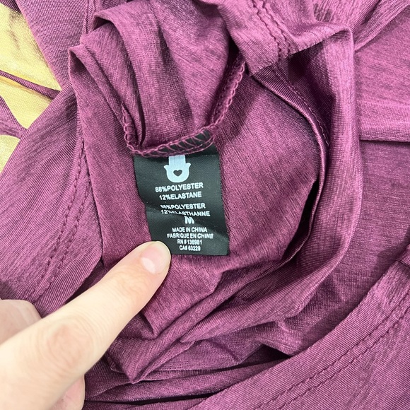 Spiritual Gangster X Peloton collab sleeveless tank purple together we shine M - Picture 6 of 8